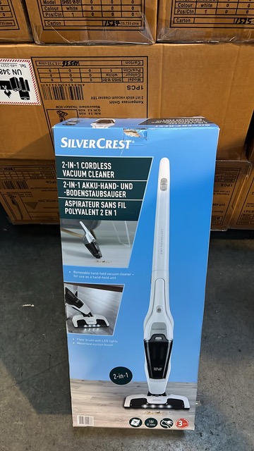 55068 - Silvercrest - Cordless Stick Vacuum Cleaner 2 In 1 Europe